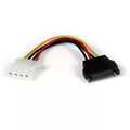 Generic SATA 15Pin Male IDE 4Pin Female Power Cable Adapter cable 18cm